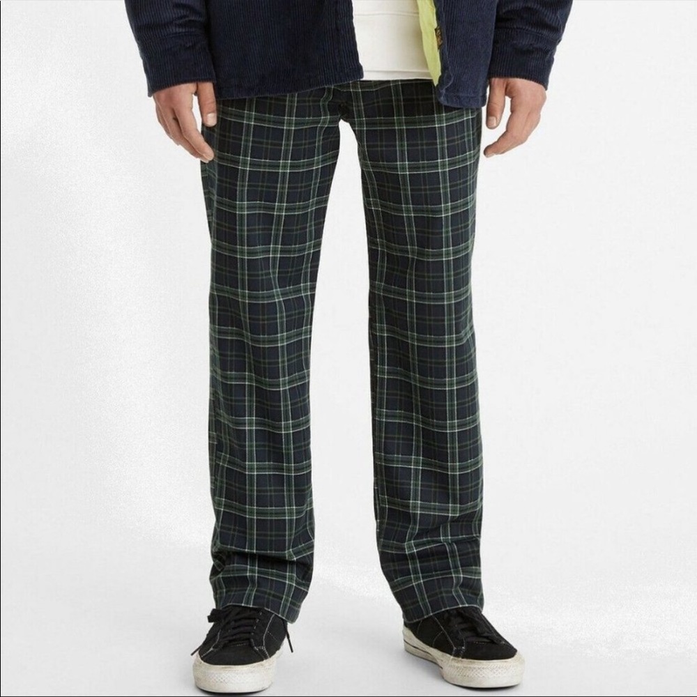 Levi’s Skateboard Work Pants Alexandrite Plaid